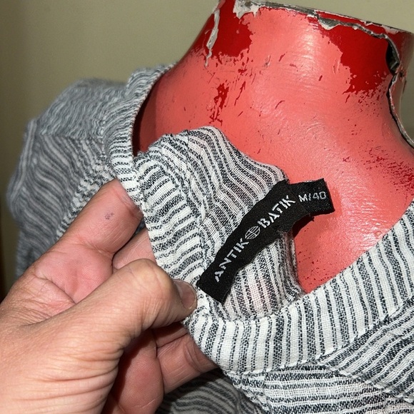 Antik Batik Rodrigo dress medium loose fit boho summer 100% cotton - Picture 6 of 6